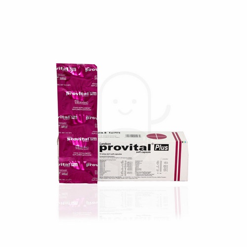 Jual Provital Plus Strip 5 Kapsul | Shopee Indonesia