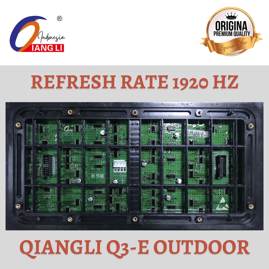 Jual Modul P3 Outdoor 1920Hz 3840Hz ORIGINAL QiangLi Module LED ...