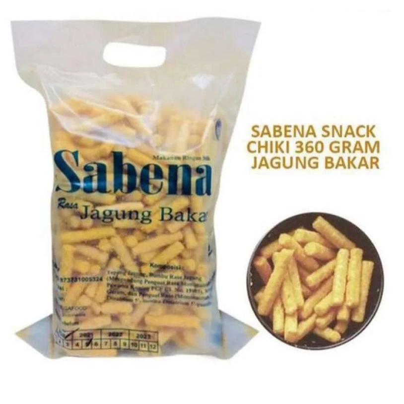 Jual Sabena Snack Stick Chiki Balado / Sapi Panggang / Jagung Bakar ...