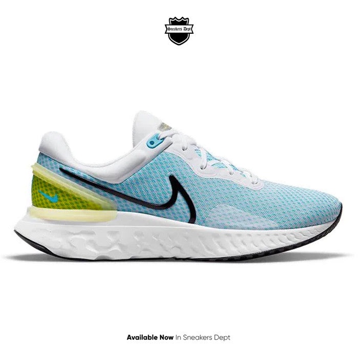Jual Sepatu Lari Pria NIKE REACT MILER 3 CHLORINE BLUE ORIGINAL Shopee Indonesia