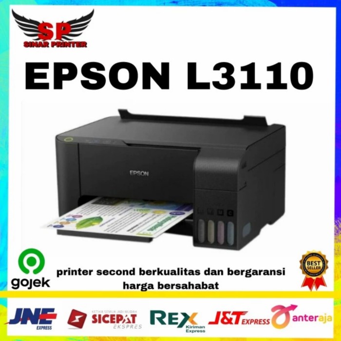 Jual Printer Epson L3110 Siap Pakai Shopee Indonesia 0627