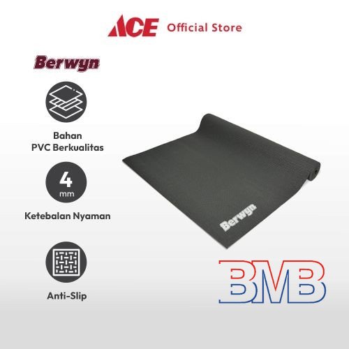 Jual N22 Matras Yoga Single Layer Pvc - Abu Abu | Shopee Indonesia