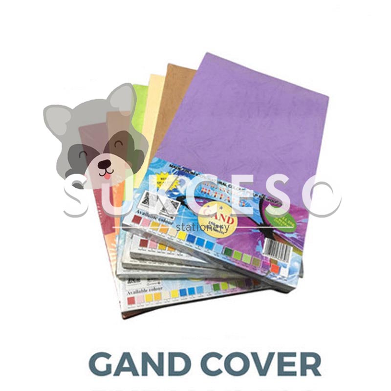 Jual Gand Kertas Cover 150gsm PAK Isi 100 Lembar Varian Warna Ukuran F4