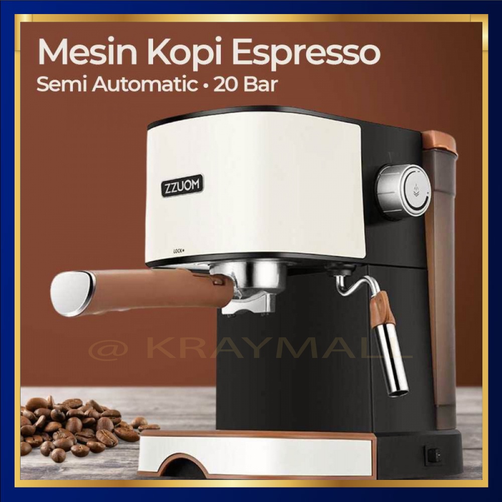 Jual Mesin Kopi Espresso Cappucino Semi Automatic Coffee Machine CF000 ...