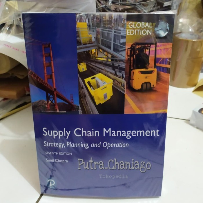 Jual Buku Supply Chain Management 7th Seventh Edition by Sunil Chopra ...