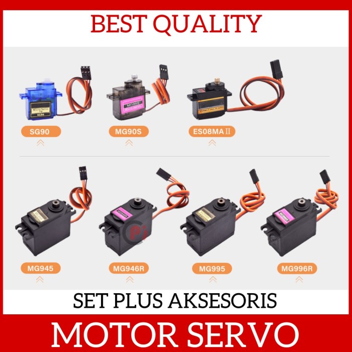 Jual Motor Servo Plastik / Metal Gear High Torque Torsi MG 995 996 90s SG90 Shopee Indonesia