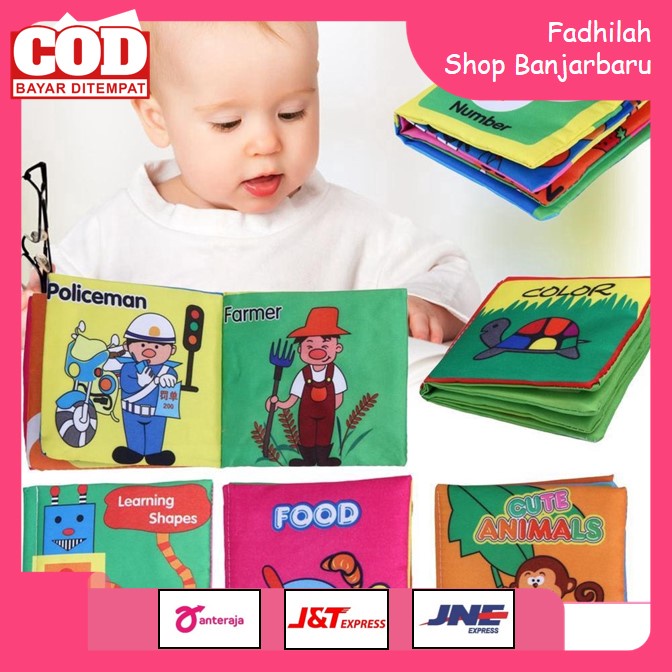 Jual BUKU BANTAL BAYI/ BUKU BAYI / SOFT BOOK BUKU KAIN/ CLOTH BOOK ...