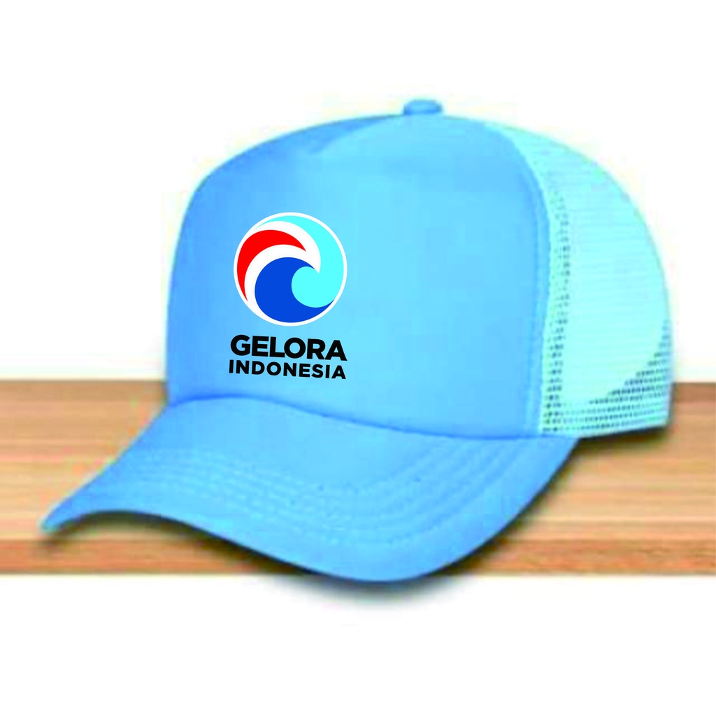 Jual Topi Jaring Partai Gelora Indonesia _Vimelnesha | Shopee Indonesia