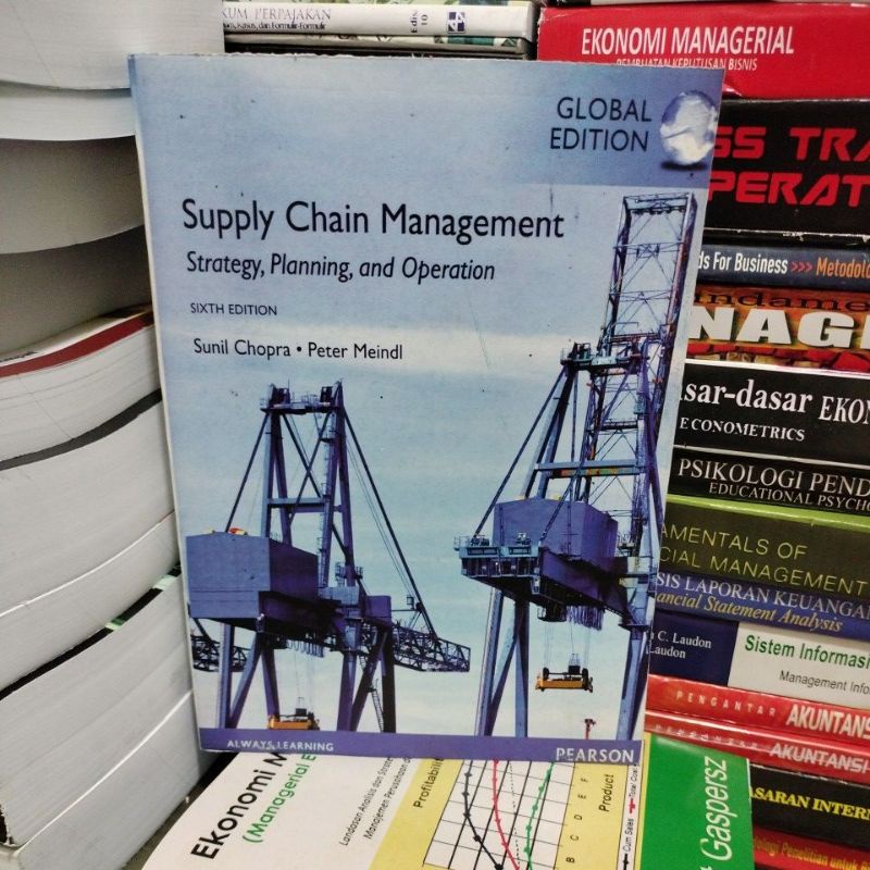 Jual Supply Chain Management sixt edition by Sunil chopra Shopee