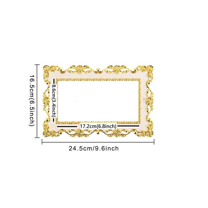 Jual Frame Saklar Lampu Plastik Frame Saklar Stiker Lampu warna Gold ...