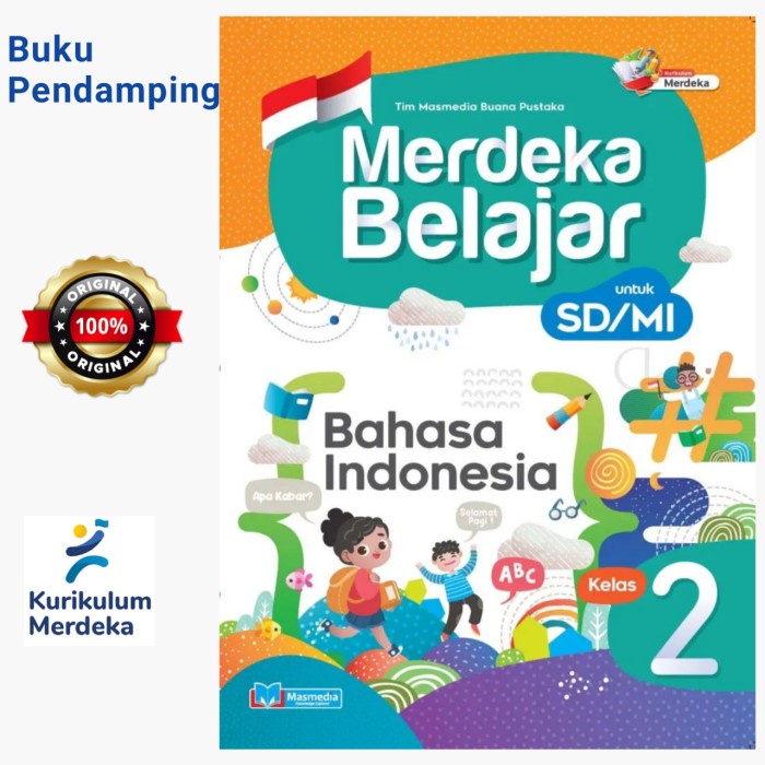 Jual Merdeka Belajar Bahasa Indonesia Kelas 2 Kurikulum Merdeka ...