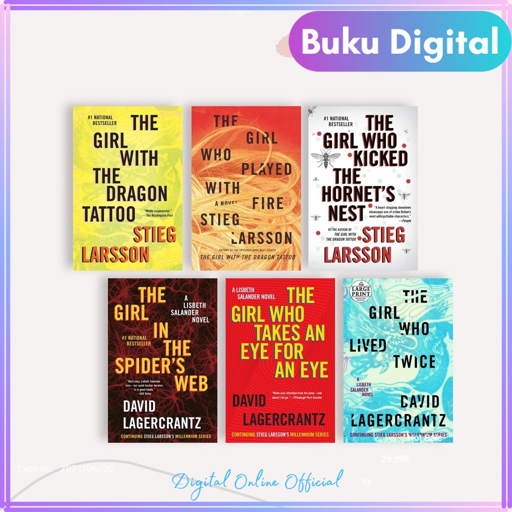 Jual Millennium Stieg Larsson, David Lagercrantz Shopee Indonesia