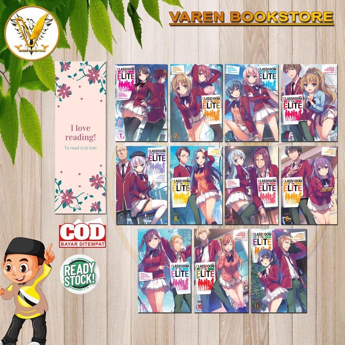 Jual Classroom Of The Elite Light Novel 11 Book Series By Syougo Kinugasa English Version 9997