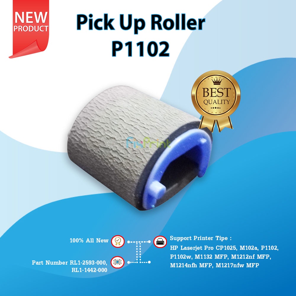 Jual Pick Up Roller P1102 Penarik Kertas Printer Laserjet HP P1102
