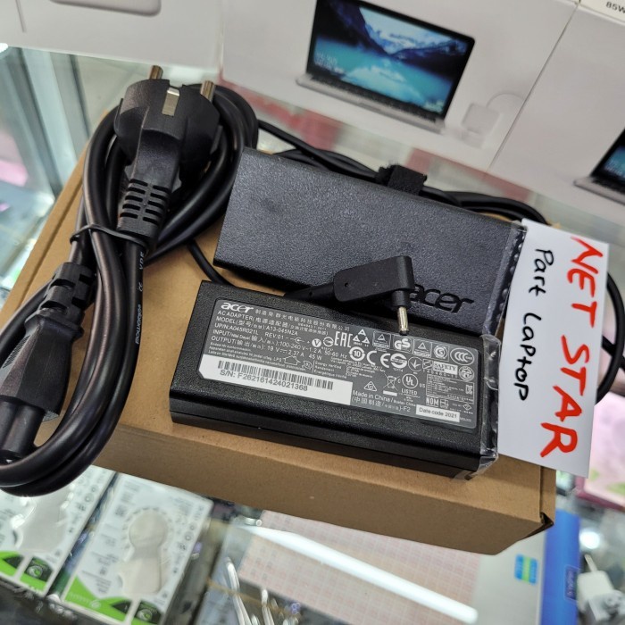 Jual Adaptor Charger Acer Aspire 3 Slim A314-35 A314-35-C4RT 45W -NS ...