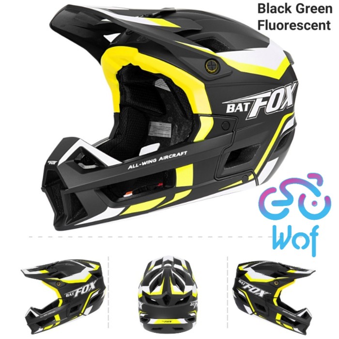 Helm Sepeda Fox Full Face Jual BATFOX MA026-125 Full Face Helmet