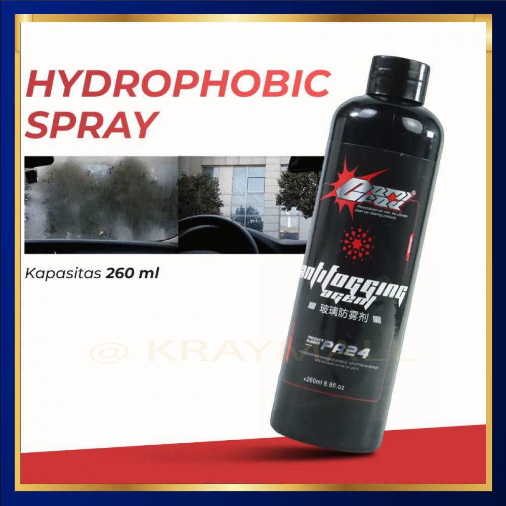 Jual Car Windshield Coating Hydrophobic Anti Fogging 120ml B7