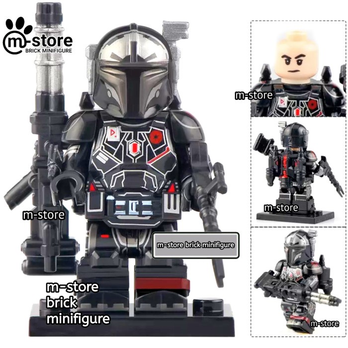 Azione Mandaloriano Fanteria Pesante Star Wars The Black Series 15 Cm - Figura Deluxe