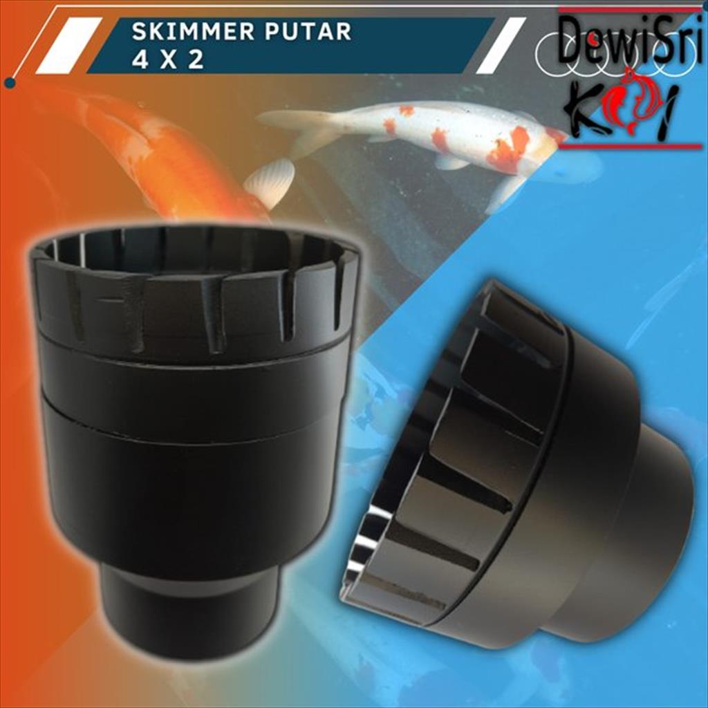 Jual SKIMER PUTAR 4 x2 / SKIMMER KOLAM KOI 4x2 / Skimmer putar kolam