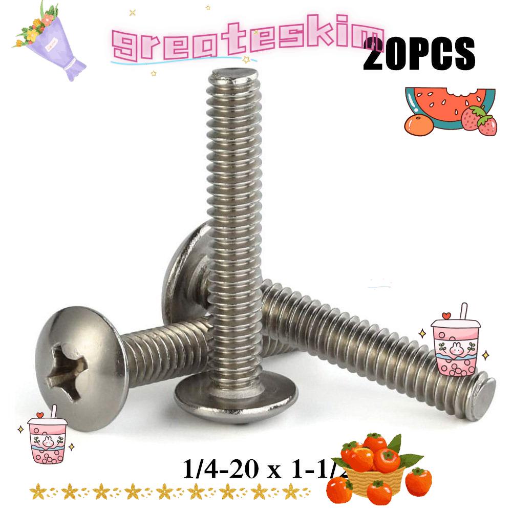 Jual Greateskim Pcs Sekrup Sekrup X Silver Truss Head Phillips Sekrup Unc