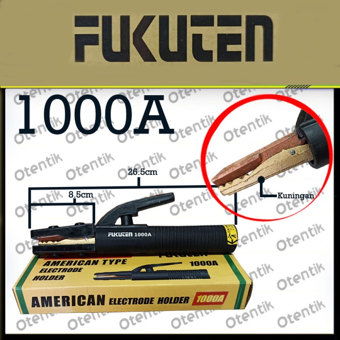 Jual FUKUTEN TANG LAS 1000A STANG LAS 1000 AMPERE WELDING ELECTRODE ...