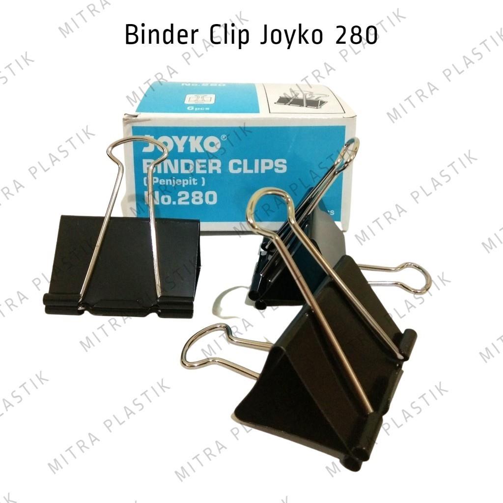 Jual Binder Clips Joyko Binder Clips No 280 Penjepit Kertas Besar Paper ...