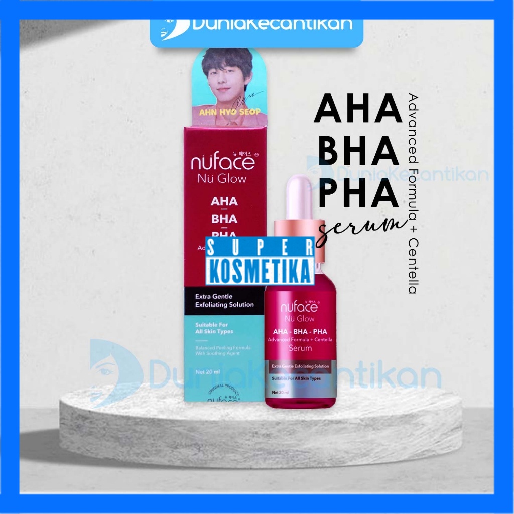 Jual Nuface Nu Glow AHA-BHA-PHA Advanced Formula+ Centella Serum ...