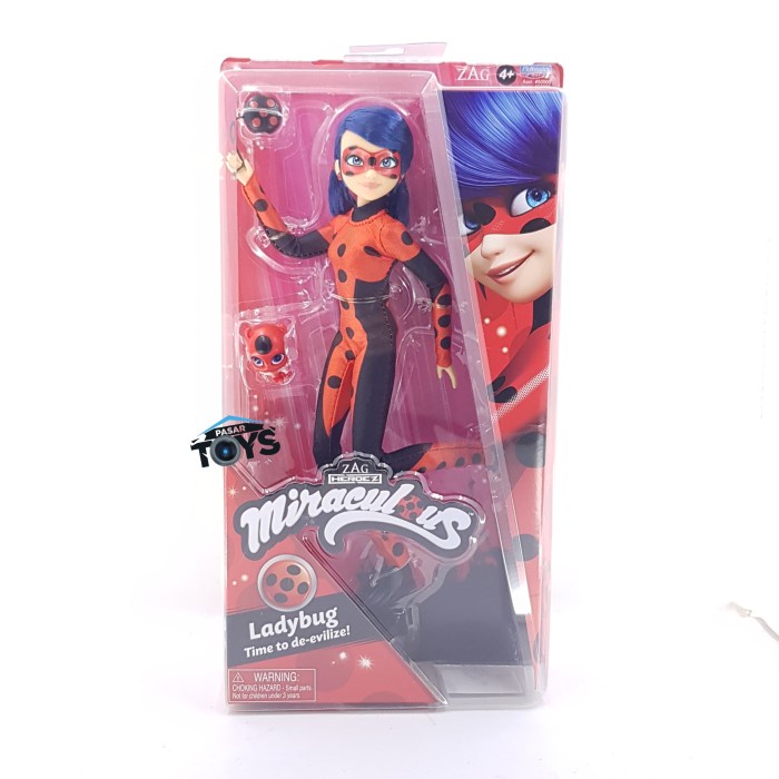 Zag Miraculous Ladybug Fashion Doll - Time to De-Evilize Season 4 Marinette  NEW