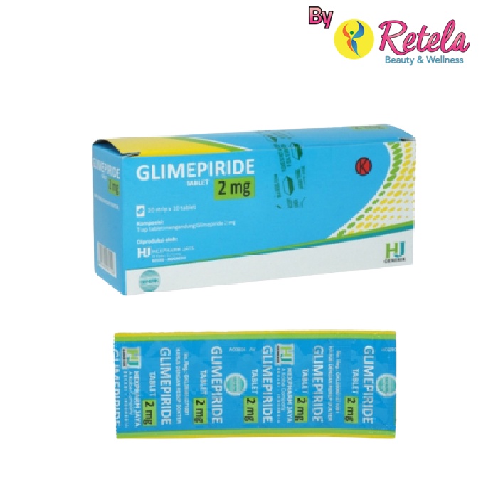 Jual Glimepiride Mg Strip Tablet Shopee Indonesia