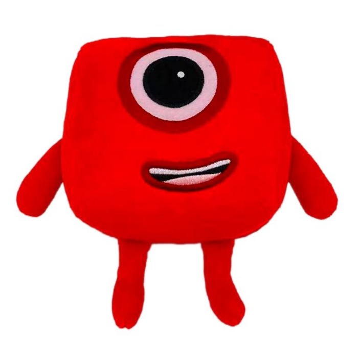 Jual Numberblocks Plush Stuffed Toys Educational Doll Number Blocks ...