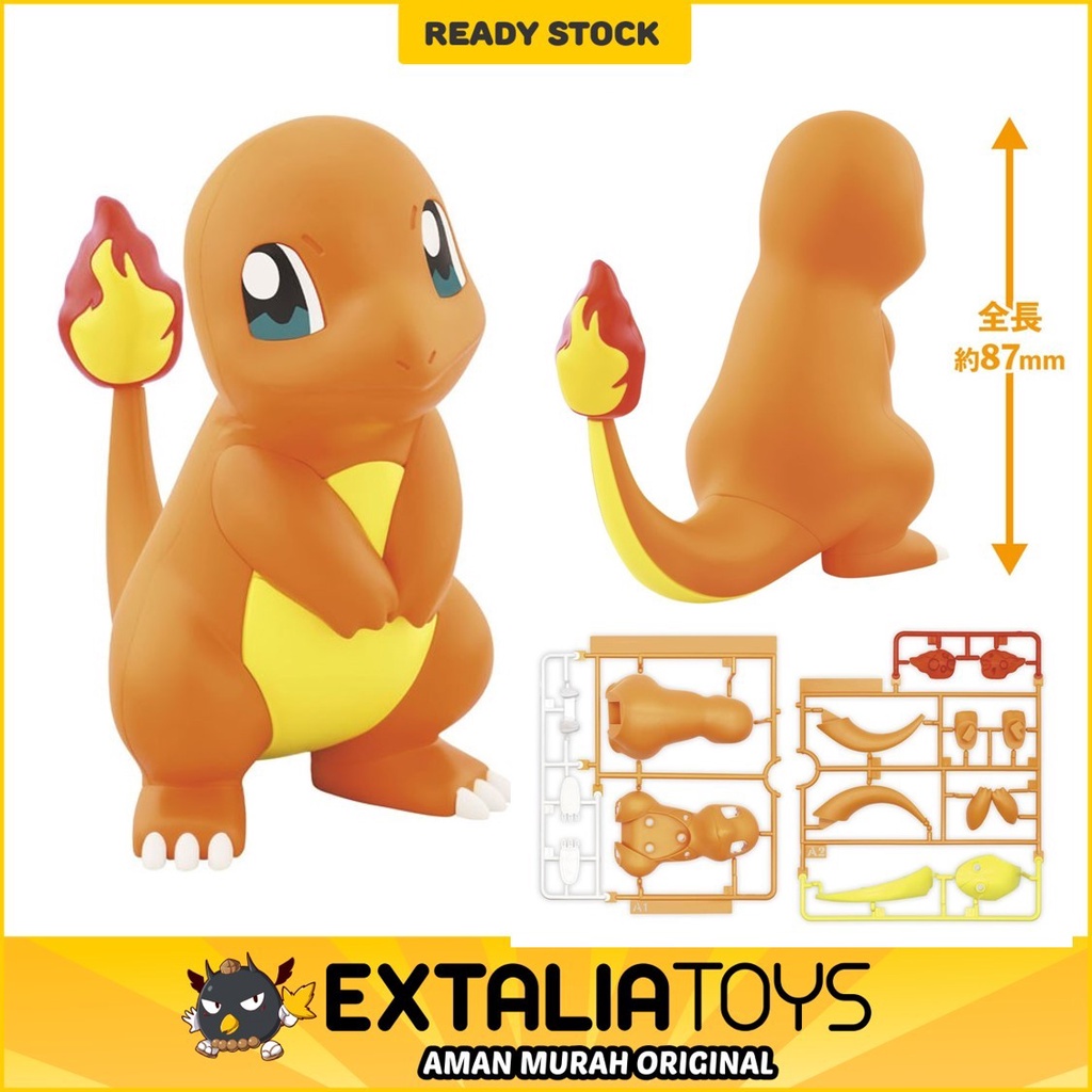 Jual BANDAI POKEMON PLAMO COLLECTION VOL.10 CHARMANDER | Shopee Indonesia
