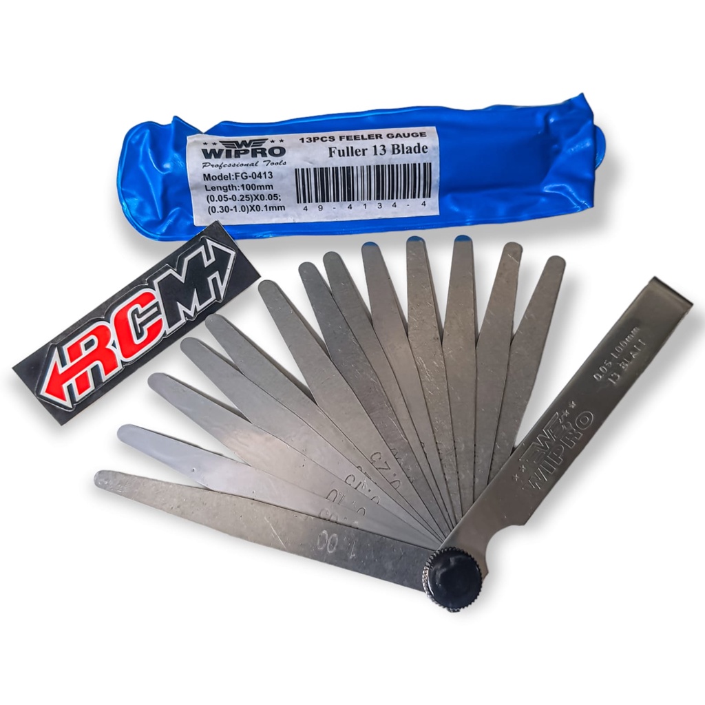 Jual FG-0413 ALAT UKUR RADIUS KETEBALAN KERENGGANGAN CELAH GAUGE FILER ...