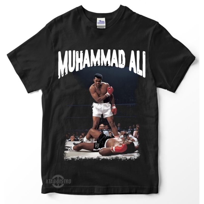 Jual kaos MUHAMMAD ALI Premium tshirt tokoh boxing | Shopee Indonesia