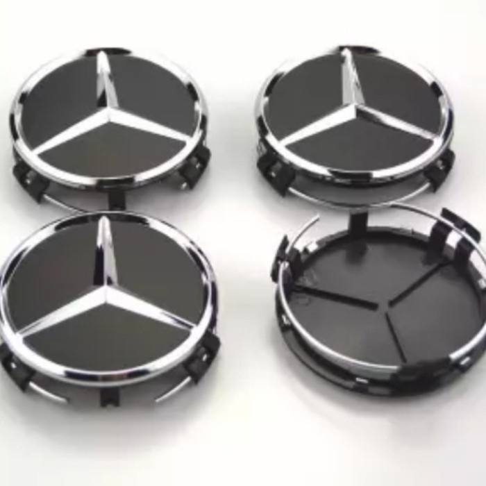 Jual Dop Roda Velg Mercedes Benz Wheel Center Dop Cap Bintang 60mm ...