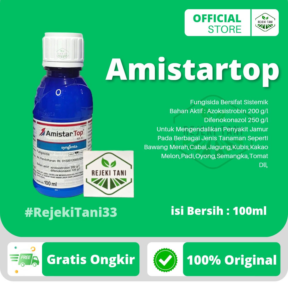 Jual Fungisida Sistemik Amistartop Sc Ml Efektif Untuk Mengendalikan Penyakit Jamur