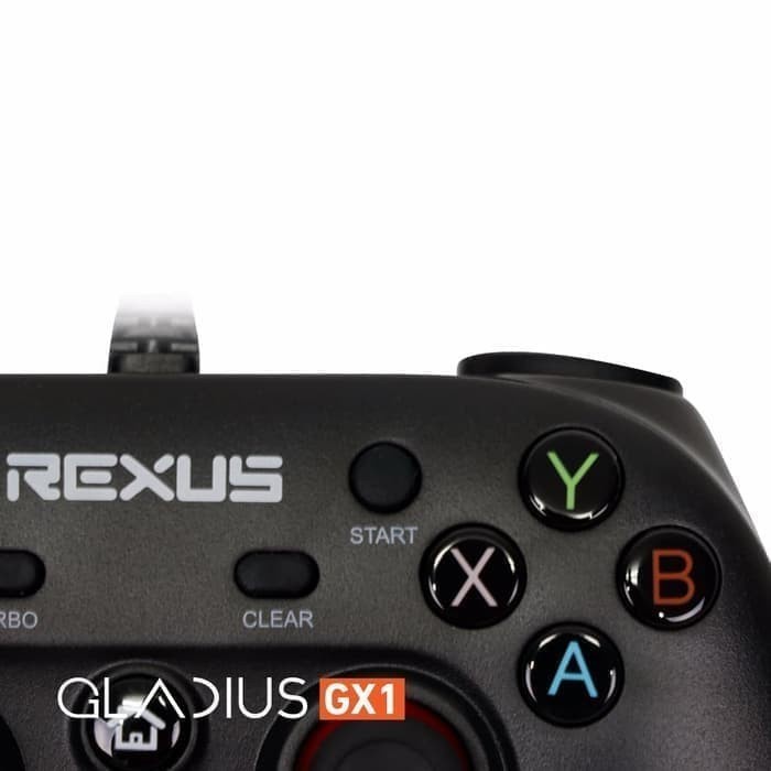 Jual Gamepad Rexus Usb Wired Turbo Gladius Gx1 - Joystick Single Gx-1 ...