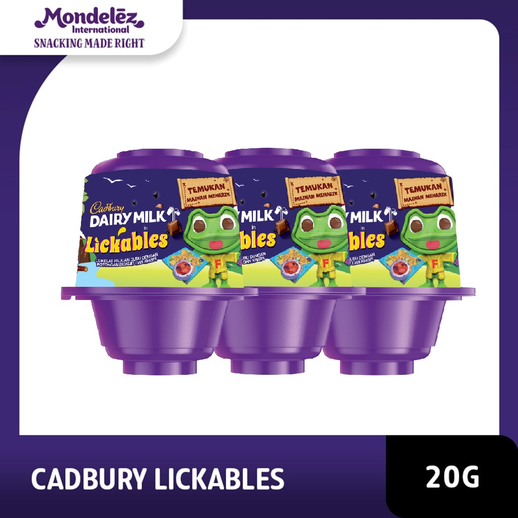 Jual Cadbury Dairy Milk Lickables Triple Pack Shopee Indonesia