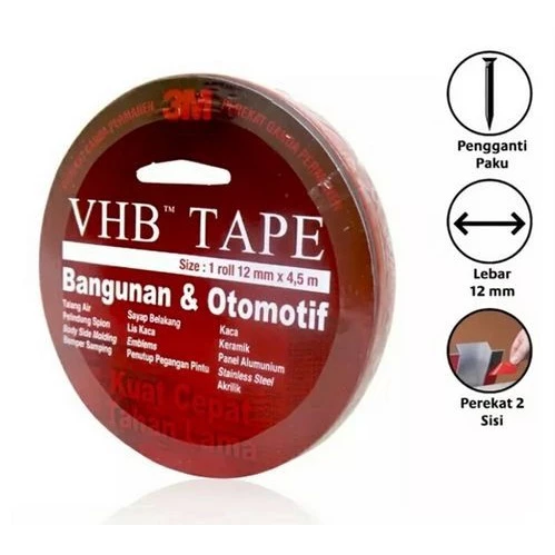 Grosir Jual Double Tape 3M VHB Surabaya