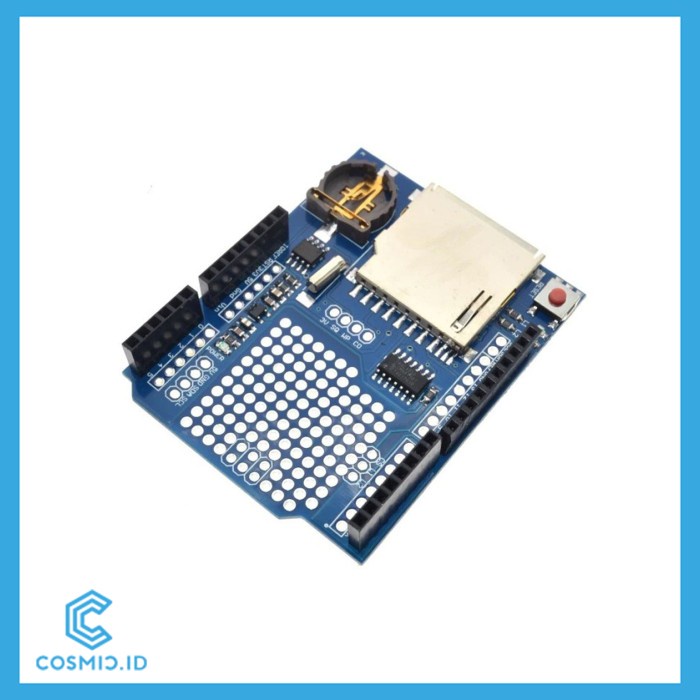 Jual Data Logger SD Card Module Logging Arduino Shield | Shopee Indonesia