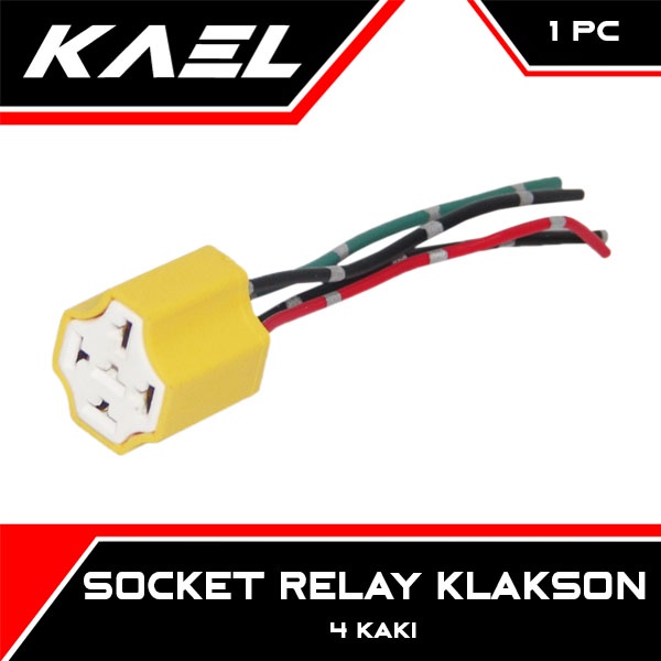 Jual Socket Relay Klakson Lampu Alarm Universal Semua Jenis Motor Soket