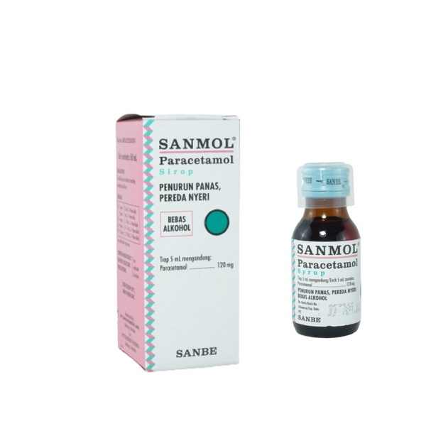 Jual Sanmol Paracetamol Syrup Ml Shopee Indonesia