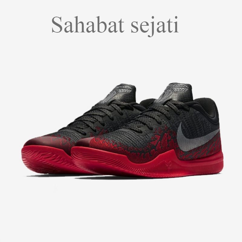 Jual Sepatu Kobe Mamba Rage Black Red High Premium Original Shopee Indonesia