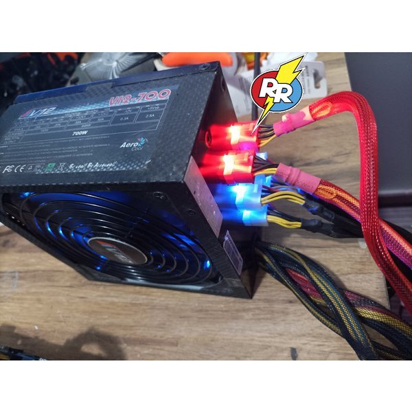 Jual PSU Power Supply Power Suplay PC Merk Aero Cool V12700 700 Watt