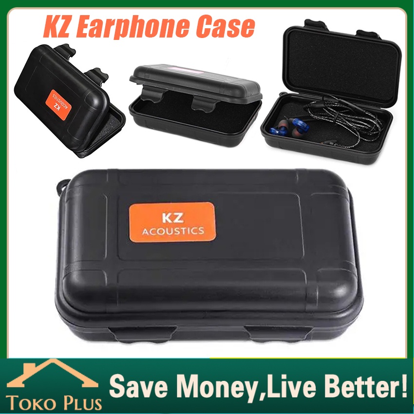 Jual Storage Box For KZ Earphone Portable Compression Resistance ...