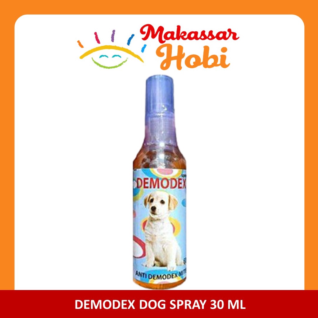 Jual Demodex Dog Spray 30 ml Anti Demodex Mites Scabies Kutu Tungau ...