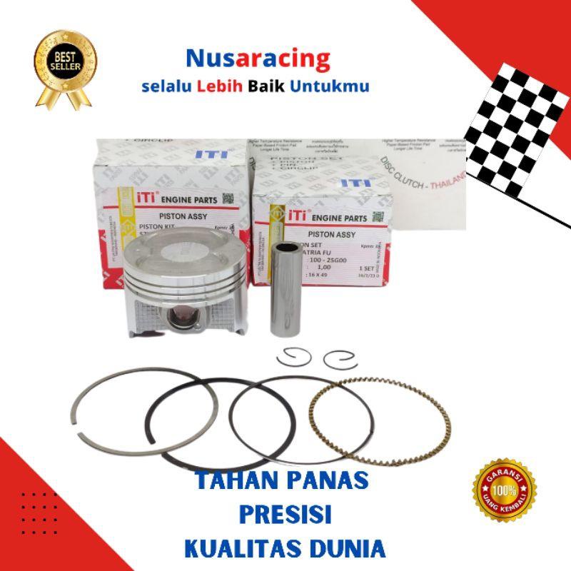 Jual PISTON KIT SATRIA FU 150 ITI JAPAN SPEC TAHAN PANAS KUALITAS DUNIA