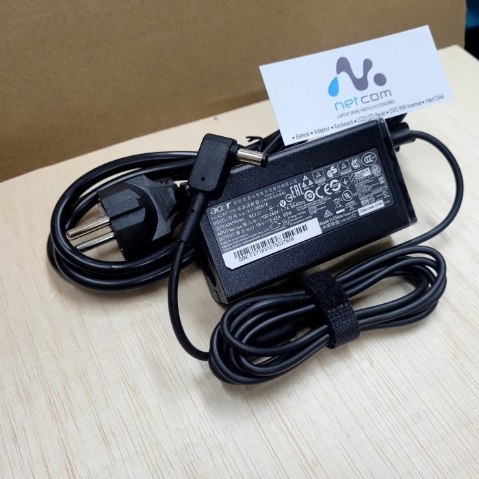 Jual Adaptor Charger Laptop Acer Aspire 3 A311 31 C64M A314 31 A315 21 65W ORIGINAL Shopee