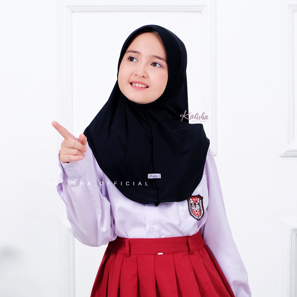 Jual Hijab Bergo Hamidah Anak Pinguin Jilbab Instan Hijab Anak Sekolah ...