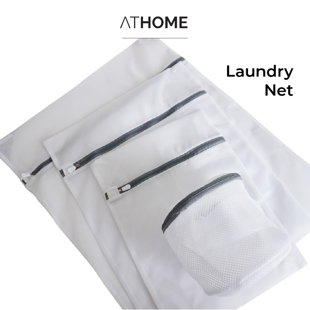 Jual ATHOME Laundry Net / Kantong Jaring Cuci Pakaian Washing Bag Untuk