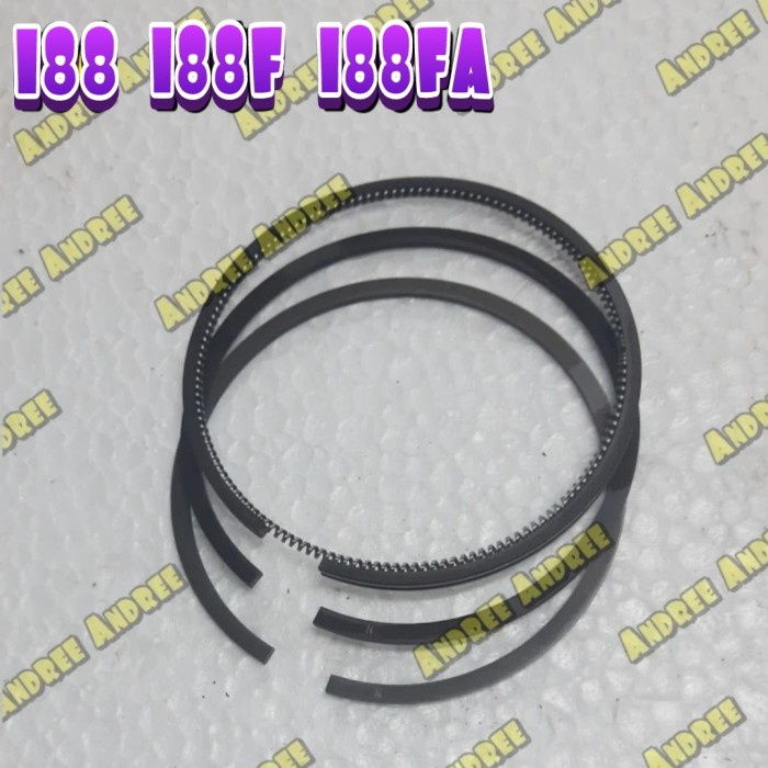 Jual Ring Piston 188 188F 188FA Genset Solar Silent Kipor Krisbow ...